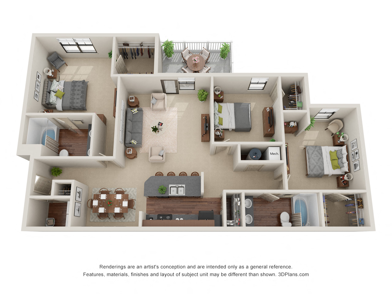 601 Giddings Court 1-3 Beds Apartment for Rent - Photo Gallery 38